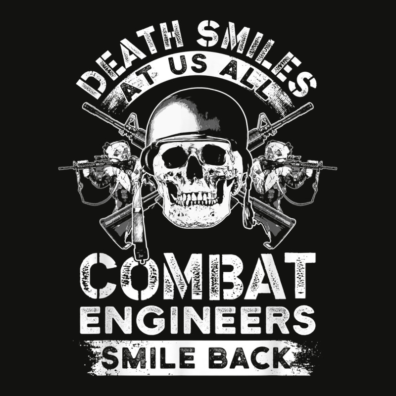 Combat Engineer Smiles Usa Military Sapper Scorecard Crop Tee by EdithMcdaniel | Artistshot