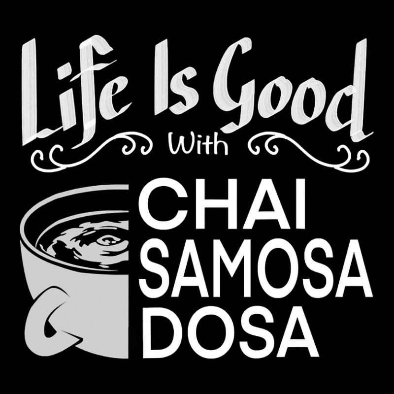 India Food Culture Chai Samosa Desi Humor Funny Men's 3/4 Sleeve Pajama Set by AuturoMedero | Artistshot