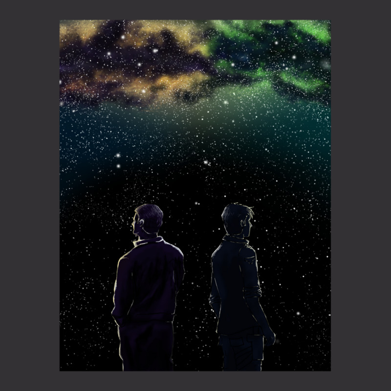 John And Rodney - A Galaxy Away Vintage Hoodie by cm-arts | Artistshot