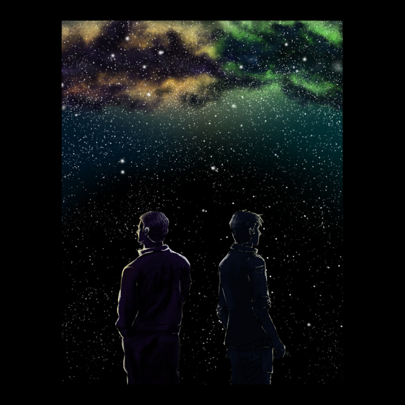 John And Rodney - A Galaxy Away Fleece Short by cm-arts | Artistshot