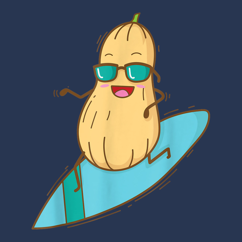 Butternut Squash Surfing In The Water Men Denim Jacket by Fashzilla | Artistshot