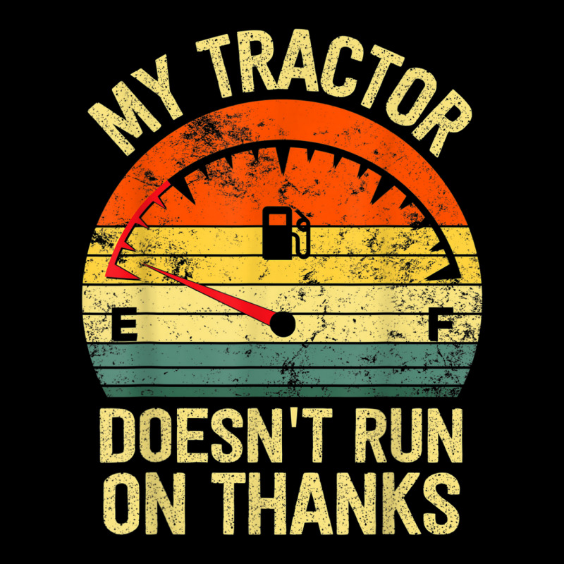 My Tractor Doesn't Run On Thanks Farmers Empty Fuel Vintage Adjustable Cap by Complete | Artistshot