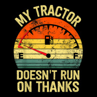 My Tractor Doesn't Run On Thanks Farmers Empty Fuel Vintage Lightweight Hoodie | Artistshot