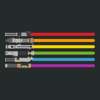 Lightsaber Rainbow Women's Triblend Scoop T-shirt | Artistshot