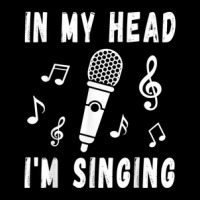 In My Head I'm Singing   Singer & Voice Teacher Music Funny Women's V-neck T-shirt | Artistshot