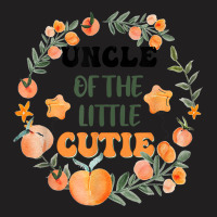 Uncle Of Little Cutie Orange Birthday Party T-shirt | Artistshot