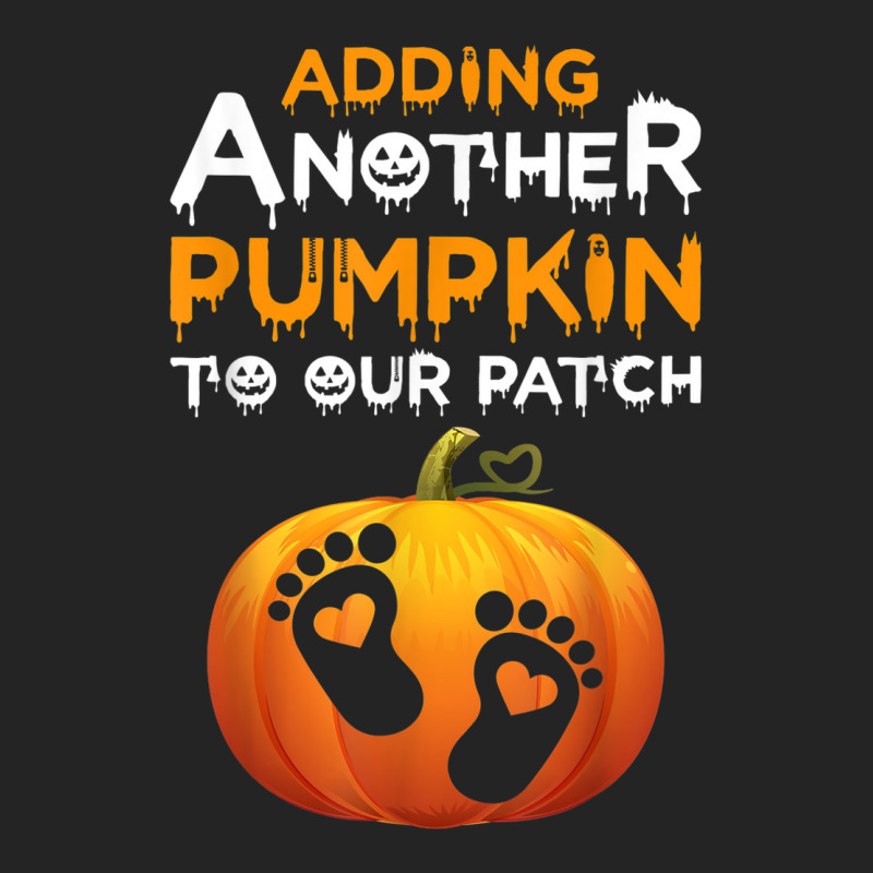 Adding A Another Pumpkin To Our Patch Halloween Pregnancy 3/4 Sleeve Shirt | Artistshot