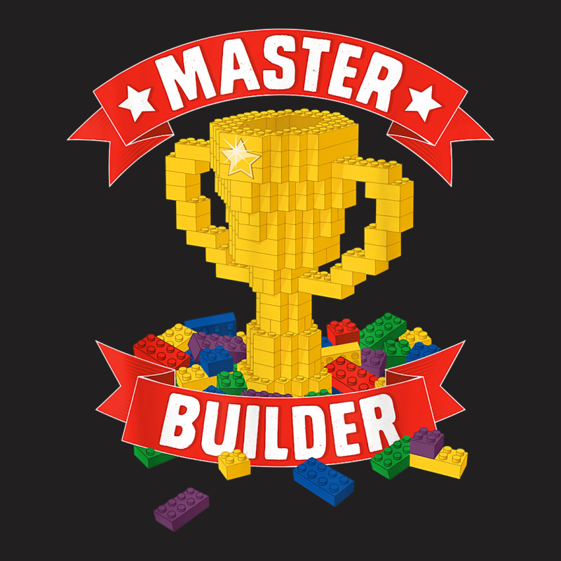 Master Builder Building Blocks T-shirt | Artistshot