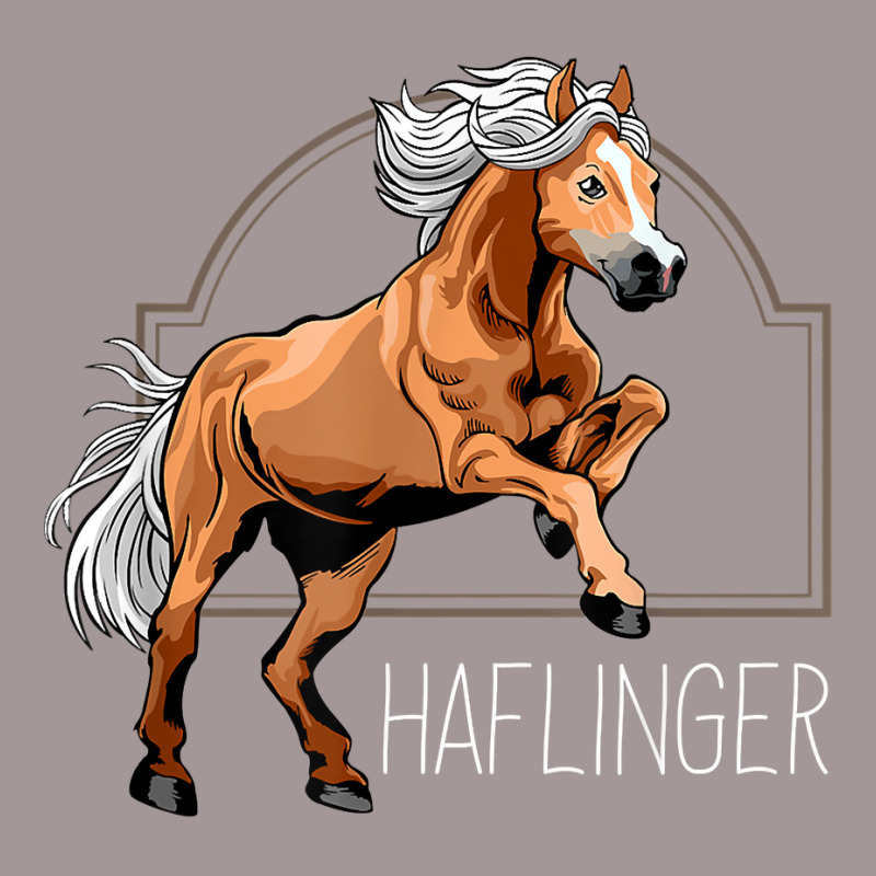 Haflinger Rider Horse Pony Riding T Shirt Vintage Hoodie | Artistshot