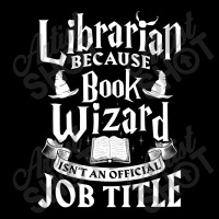 Librarian Bcs Book Wizard Isn't A Job Title  Library Cropped Hoodie | Artistshot