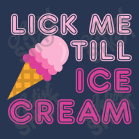 Lick Me Till Ice Cream T  Funny Adult Humor Gift Ladies Denim Jacket | Artistshot