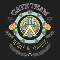 Sg1 Gate Team Member In Training Colour With Gate Symbols Ladies Polo Shirt | Artistshot