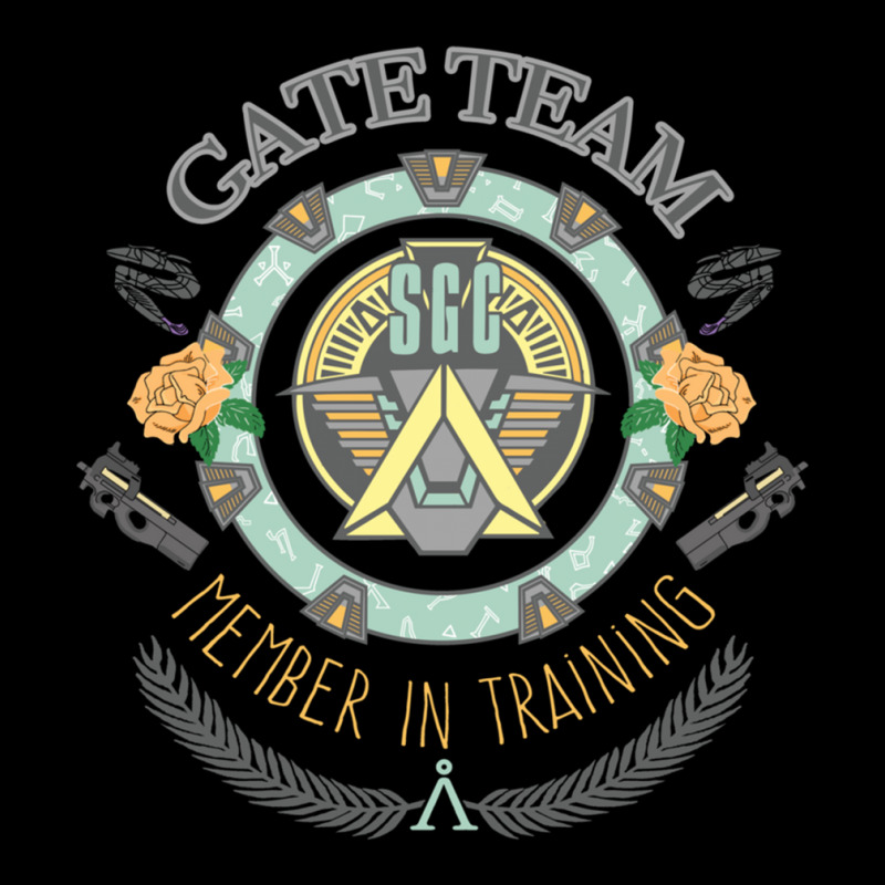 Sg1 Gate Team Member In Training Colour With Gate Symbols Legging by cm-arts | Artistshot