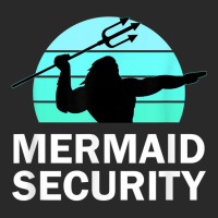 Mermaid Security Boys Swimmer Dad Merdad Trident T Shirt Printed Hat | Artistshot