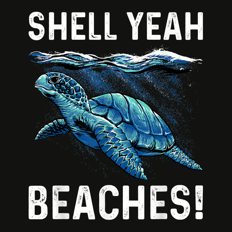 Shell Yeah Cute Turtle Lover Gift Marine Animal Tortoise Sea Scorecard Crop Tee by TysonBoyer | Artistshot