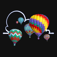 Colorful Hot Air Balloons   Montgolfier   Dirigible   Cloud Baby Bibs | Artistshot