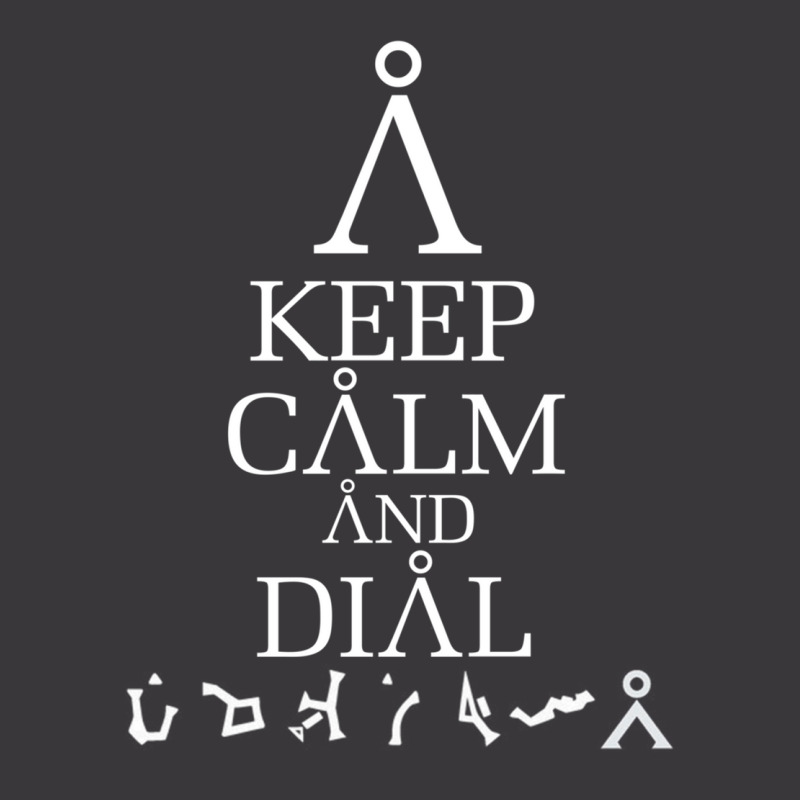 Stargate Sg1 - Keep Calm And Dial The Gate Ladies Curvy T-Shirt by cm-arts | Artistshot