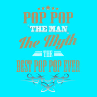 Pop Pop The Man The Myth Best Pop Pop Ever Landscape Canvas Print | Artistshot