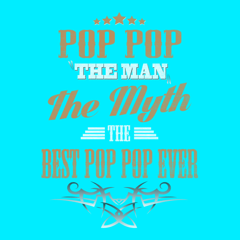 Pop Pop The Man The Myth Best Pop Pop Ever Landscape Canvas Print | Artistshot