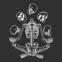 Yoga Skeleton Meditating Namaste Meditation Skull Yoga Lover Champion Hoodie | Artistshot