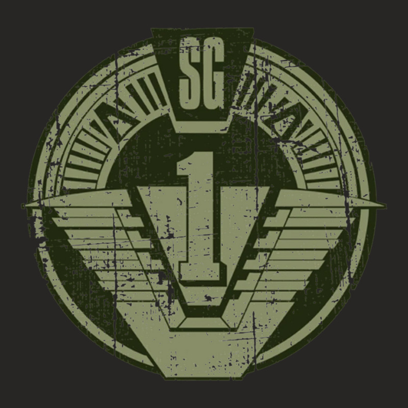 Stargate Sgi Active Ladies Fitted T-Shirt by cm-arts | Artistshot