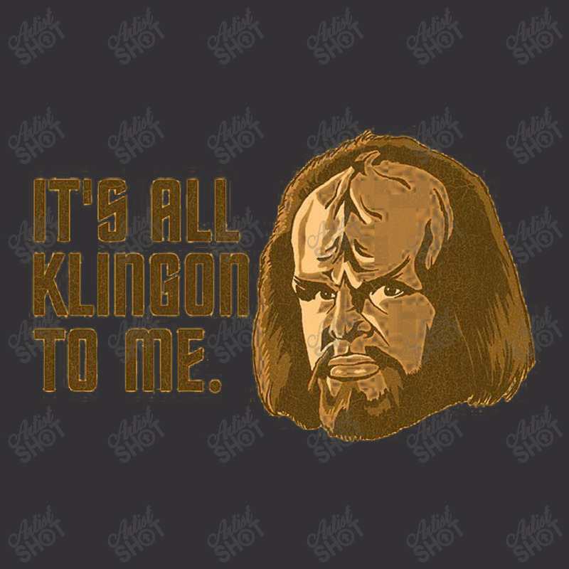 All Klingon Vintage Hoodie | Artistshot