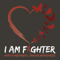 I Am Fighter Hypopharyngeal Cancer Awareness Shirt Butterfly Bucket Hat | Artistshot