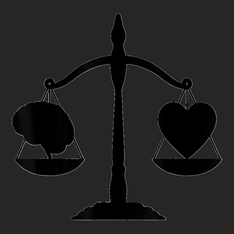 Heart & Mind Scales Of Justice Balance Law Tee Ladies Fitted T-Shirt by cm-arts | Artistshot