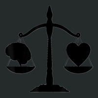 Heart & Mind Scales Of Justice Balance Law Tee Women's Triblend Scoop T-shirt | Artistshot