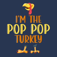 Mens I'm The Pop Pop Turkey Thanksgiving Matching Family Pajamas Ladies Denim Jacket | Artistshot