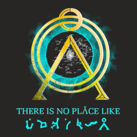 There Is No Place Like Home Vintage Stargate Ladies Fitted T-shirt | Artistshot