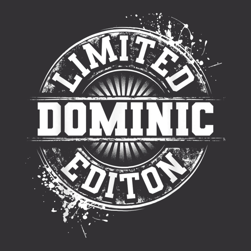 Dominic Limited Edition Funny Personalized Name Joke Gift Vintage Short by StaceyDebbie | Artistshot