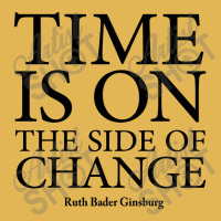 Time Is On The Side Of Change   Ruth Bader Ginsburg Vintage Hoodie And Short Set | Artistshot