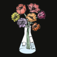 Erlenmeyer Bouquet Scorecard Crop Tee | Artistshot