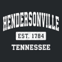 Hendersonville Tennessee Tn Vintage Established Sports Crewneck Sweatshirt | Artistshot