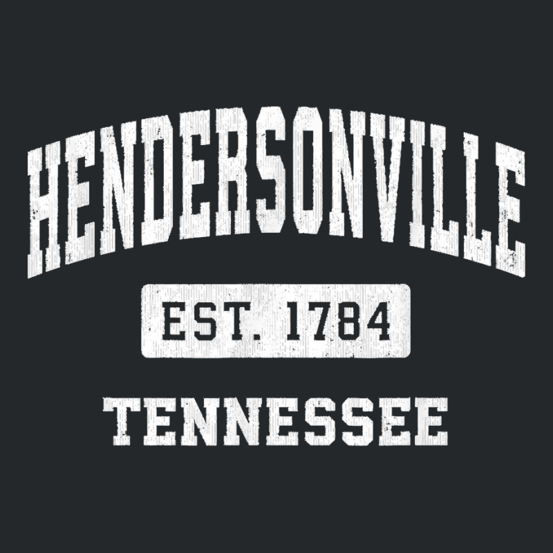 Hendersonville Tennessee Tn Vintage Established Sports Crewneck Sweatshirt by cm-arts | Artistshot