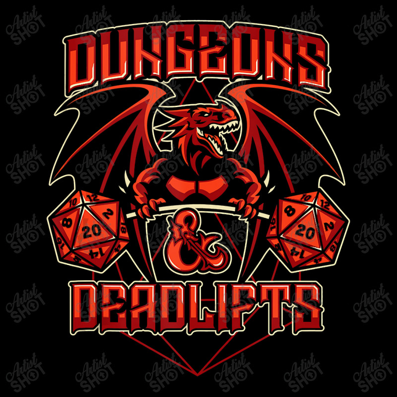 Dungeons And Deadlifts Side Quest Workout Top, Dm Rpg Dice Pocket T-shirt | Artistshot