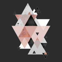 Geometric Compilation In Rose Gold And Blush Pink Exclusive T-shirt | Artistshot