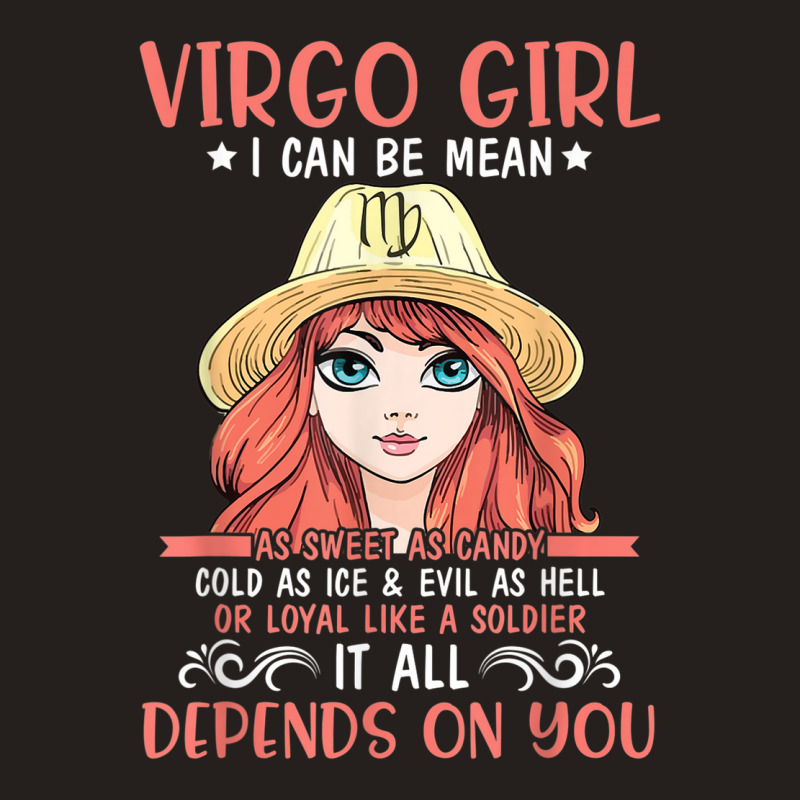 Virgo Girl Sweet Candy Cold Ice Evil As Hell Loyal Soldier Tank Top | Artistshot