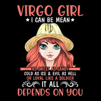 Virgo Girl Sweet Candy Cold Ice Evil As Hell Loyal Soldier V-neck Tee | Artistshot