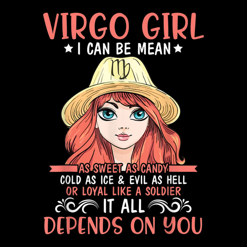 Virgo Girl Sweet Candy Cold Ice Evil As Hell Loyal Soldier V-neck Tee | Artistshot