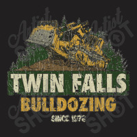 Twin Falls Bulldozing 1978, Bulldozer T-shirt | Artistshot