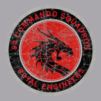 Distressed 54 Commando Squadron Youth 3/4 Sleeve | Artistshot