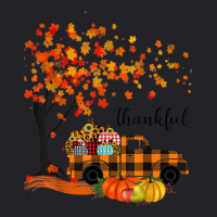 Thankful Cute Pumpkin Truck Leopard Fall Season Autumn Youth Tee | Artistshot