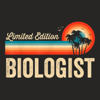 Biologist Funny Birthday Retro Vintage Men Women Dad Ladies Fitted T-shirt | Artistshot