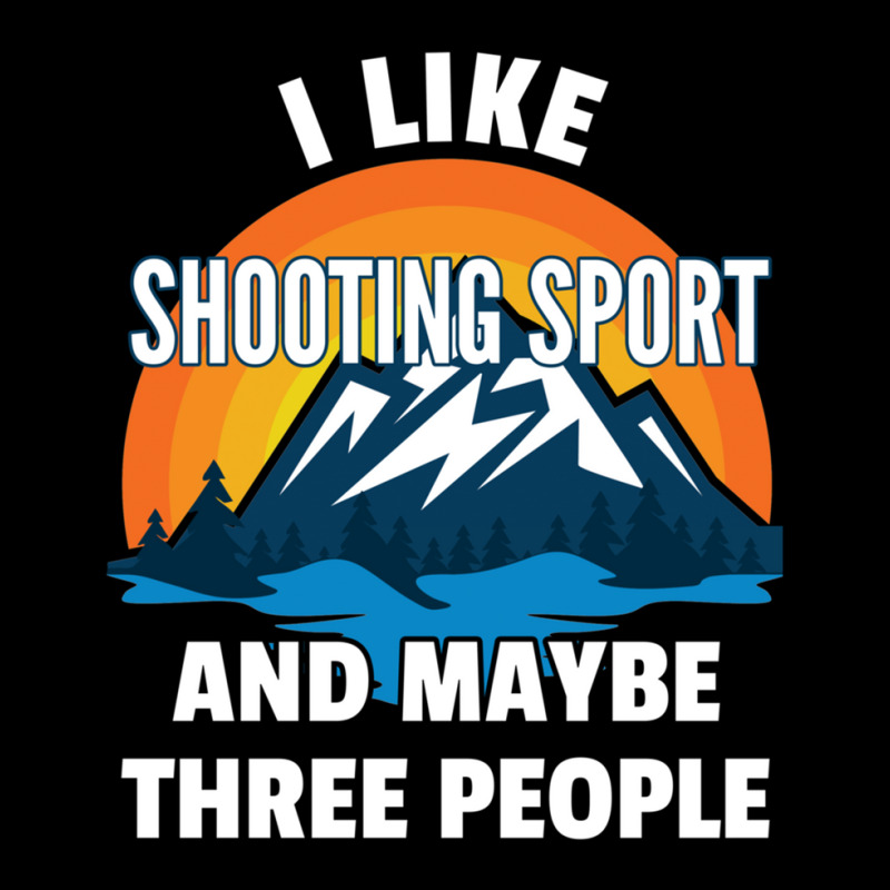 I Like Shooting Sport And Maybe Three People Men's Long Sleeve Pajama Set | Artistshot