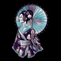 Japanese Geisha Parasol Pretty Tattoo Art Samurai T Shirt Women's V-neck T-shirt | Artistshot