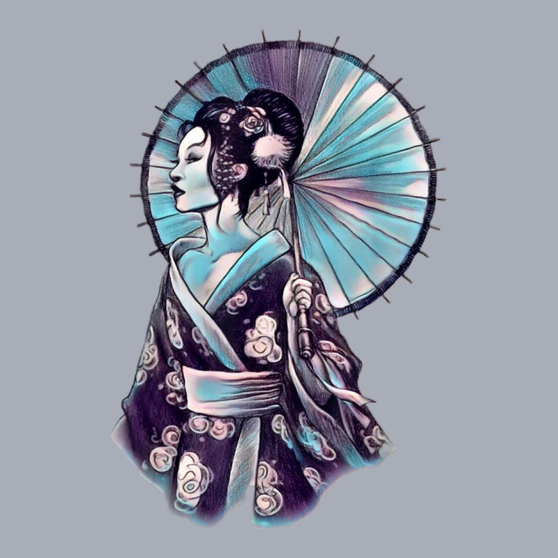 Japanese Geisha Parasol Pretty Tattoo Art Samurai T Shirt Tank Dress by Fashlaza | Artistshot