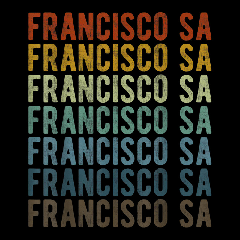 Francisco Sa City Brazil Retro Pocket T-shirt | Artistshot