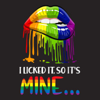 I Licked It So It Mine T Shirt , Gay Pride Lgbt T Shirt T Shirt Vintage Cap | Artistshot